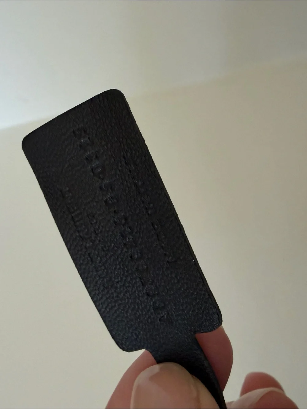 Saint Laurent Black Leather Belt with Gold YSL Logo (Cassandre extra thin)